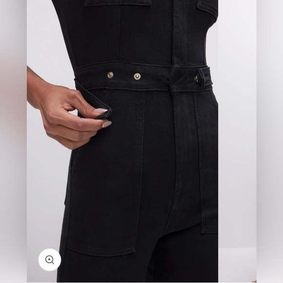 Good American Fit for Success Jumpsuit Black Womens Large - Picture 4 of 13